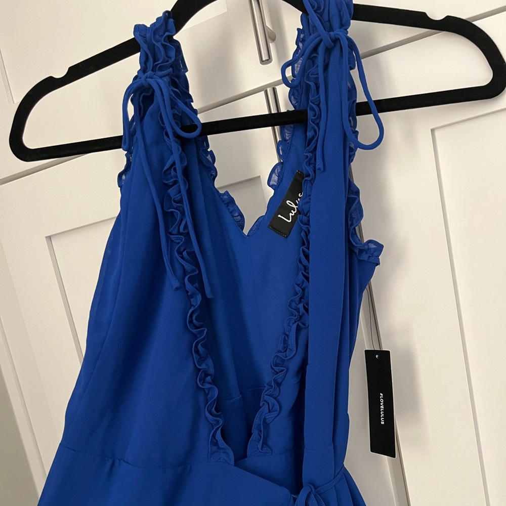 Blue Lulu’s dress
